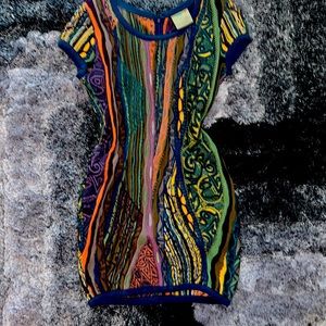 Coogi mini sweater dress